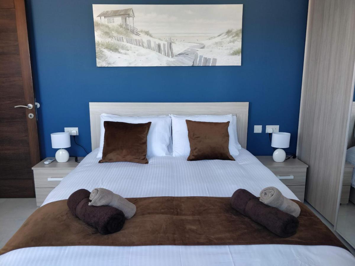 Sea View Penthouse With Large Terrace Irom1-1 Apartment Marsaskala Luaran gambar