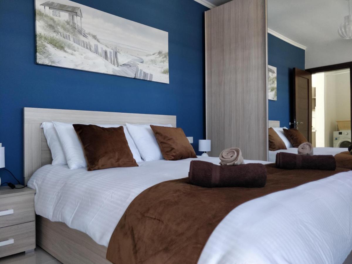 Sea View Penthouse With Large Terrace Irom1-1 Apartment Marsaskala Luaran gambar